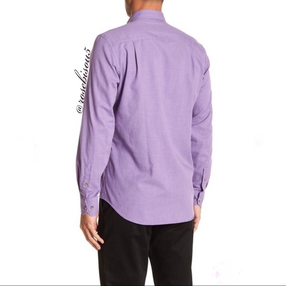 x5HP๐ฅ{DAVID DONAHUE} Casual Fit Button Down Shirt - Picture 5 of 8